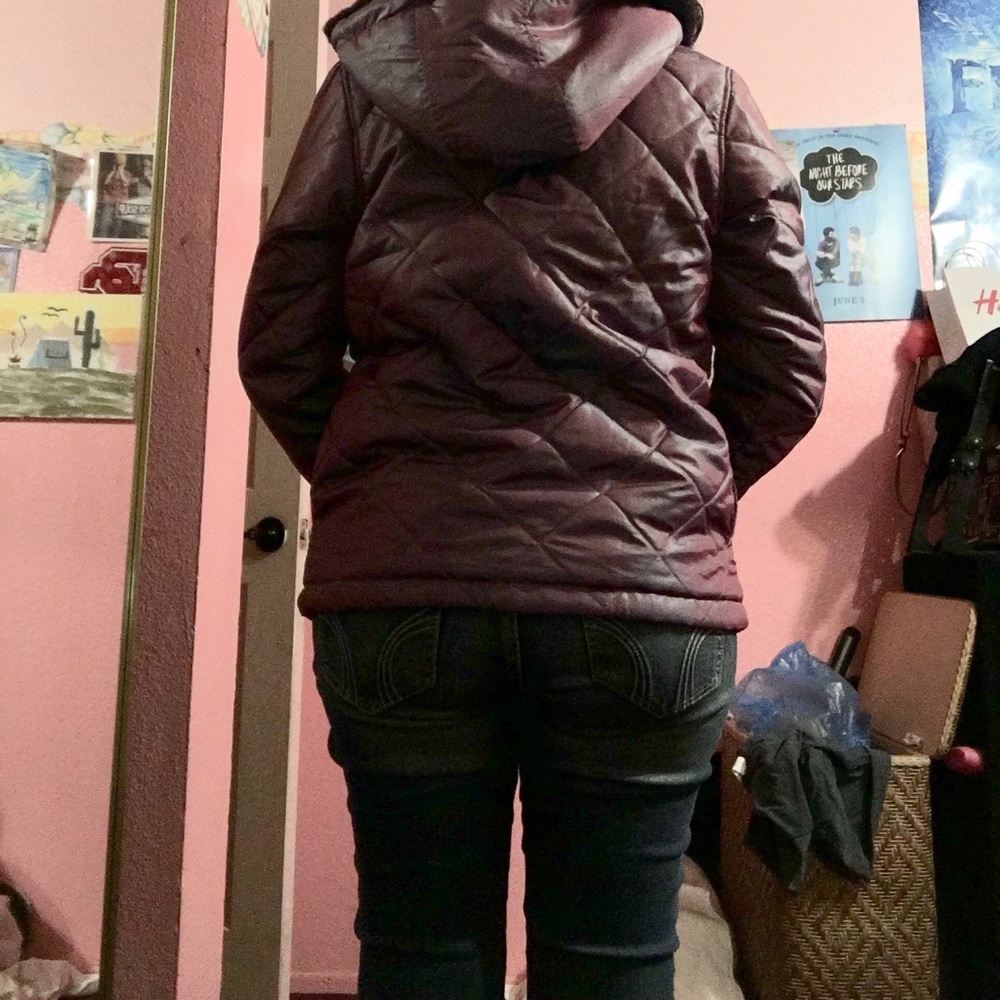 Guess Purple puffy sweater - Picture 4 of 6